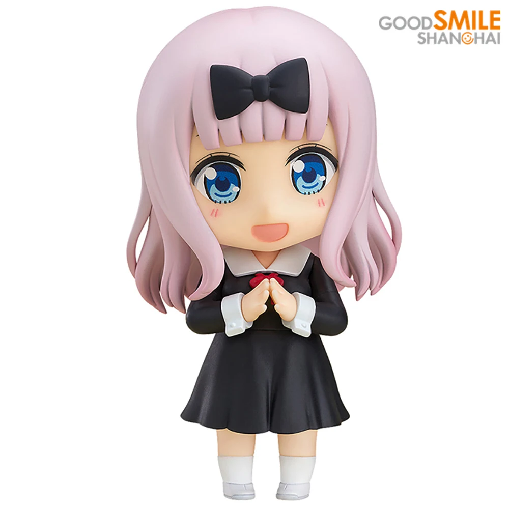 

Good Smile Genuine Nendoroid 1434 Kaguya-Sama Wa Kokurasetai Fujiwara Chika Anime Figures Collectile Action Figure kids gift