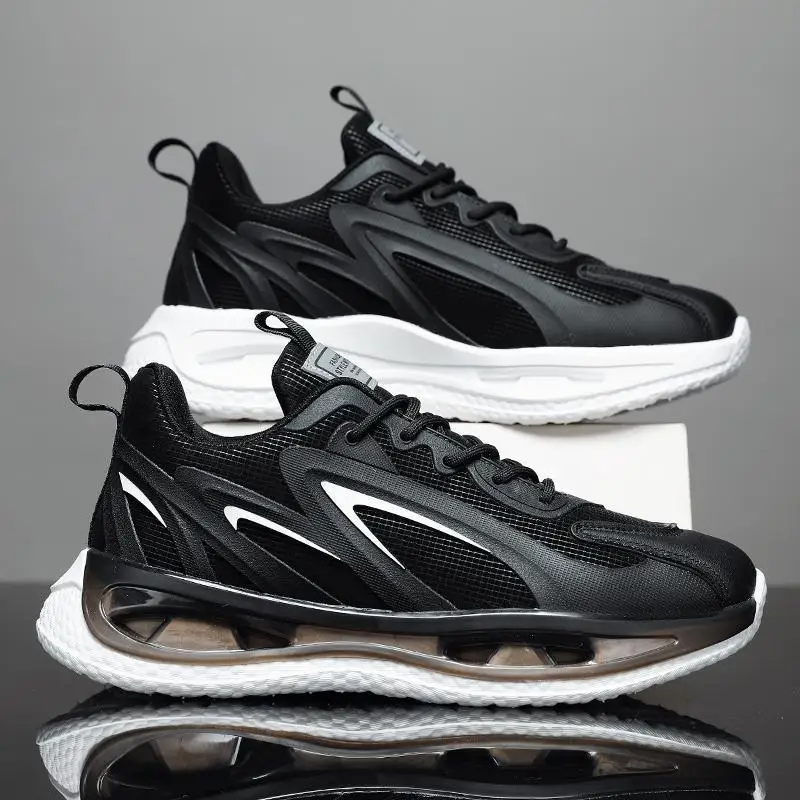 

Autumn Men's Shoes Winter Sports Casual Running Shoes Men's High-Rise White Clunky Trendy Shoes for Middle School Students