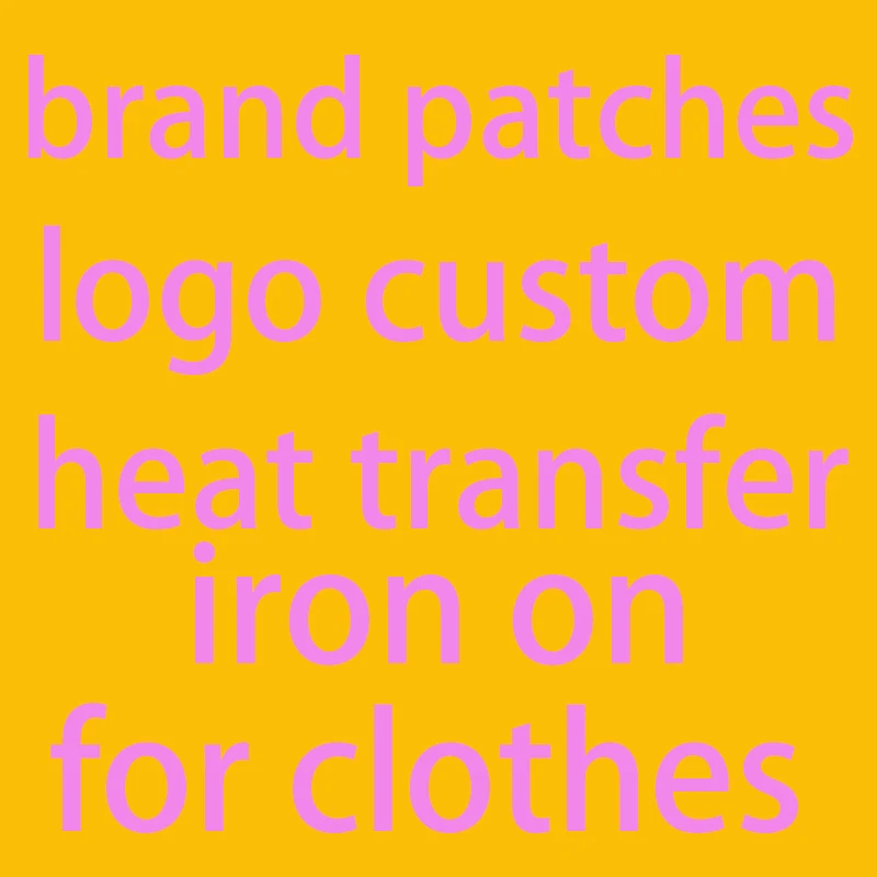 

Пользовательские брендовые нашивки на одежду с модным логотипом, термоклейкие наклейки для одежды, аппликации для куртки