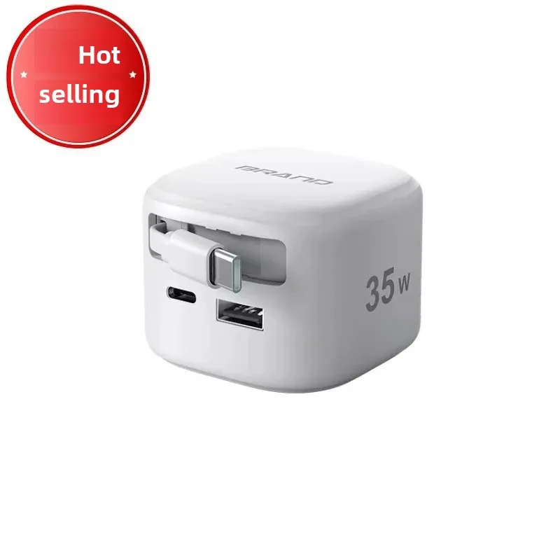 Molecool 35 Вт Выдвижное зарядное устройство для быстрой зарядки PD QC Зарядная головка