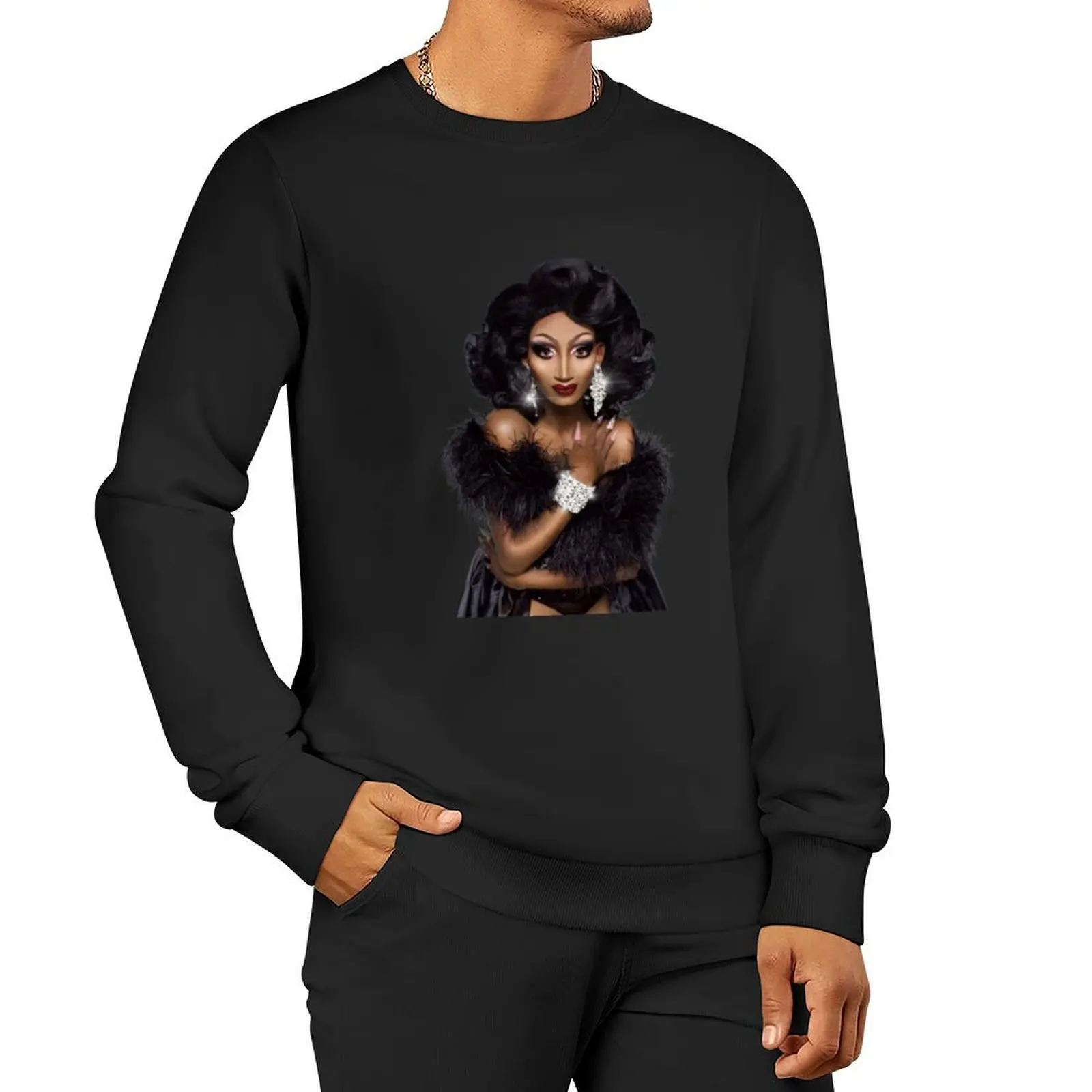 Angeria Paris VanMicheals RuPuals Drag Race сезон 14 пуловер с капюшоном мужская одежда дизайнерская