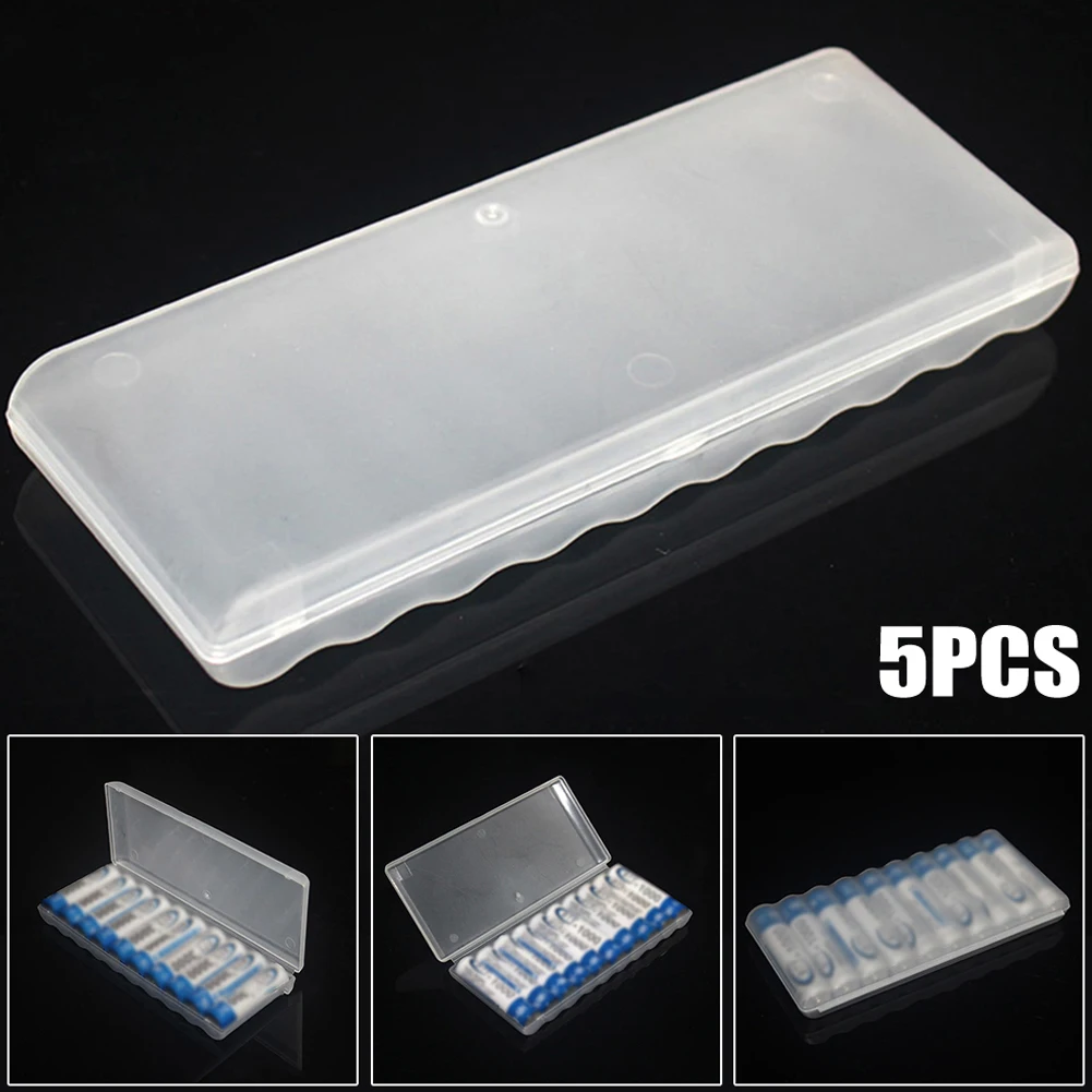 

5pcs Battery Plastic Case Storage Box Hard Plastic Case For 10×AA AAA Batteries Portable Hard Plastic-Case Holder Accessories