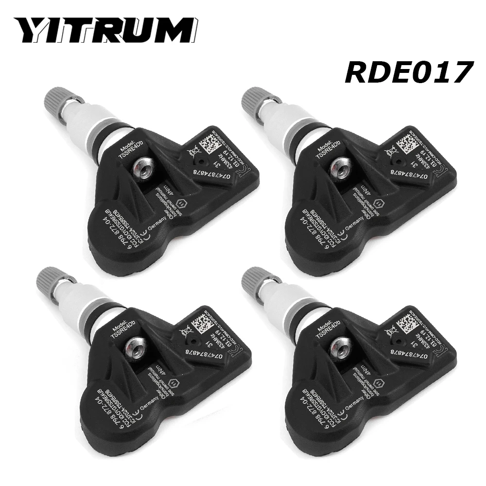Датчик шин YITRUM RDE017 TPMS для BMW 5 6 7 X1 X3 X4 Z4 Mini Countryman Rolls-Royce Wraith Dawn Ghost 6798872 36106874830