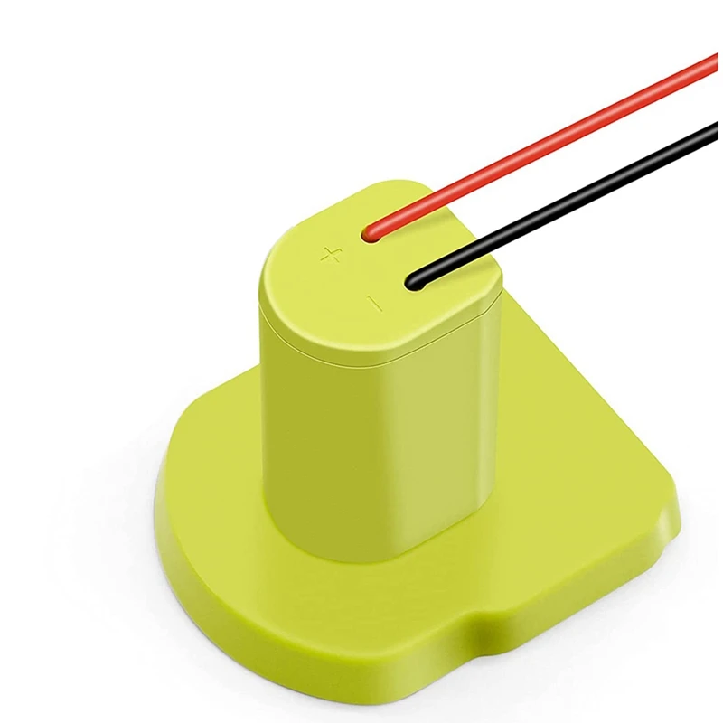 For Power Wheels Battery Adapter For Ryobi One+ 18V Li-Ion Battery, Power Tool Battery Converter With 12 Gauge Wire