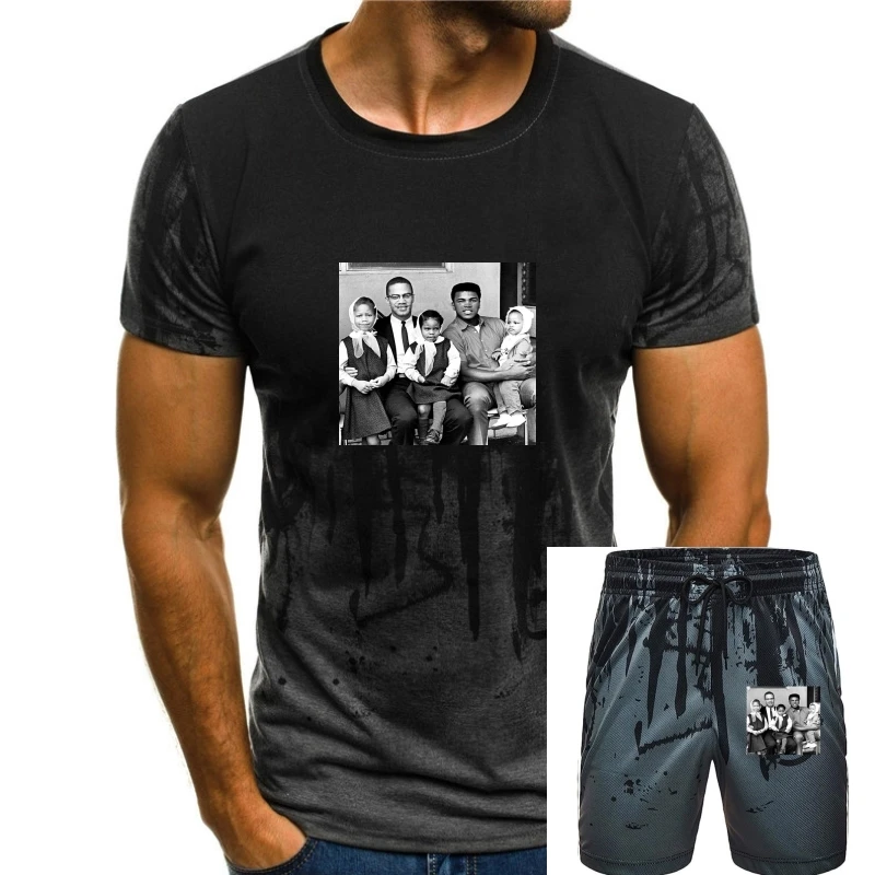

Title: Muhammad Ali T shirt Malcolm X Muhammad Ali Tee Shirt
