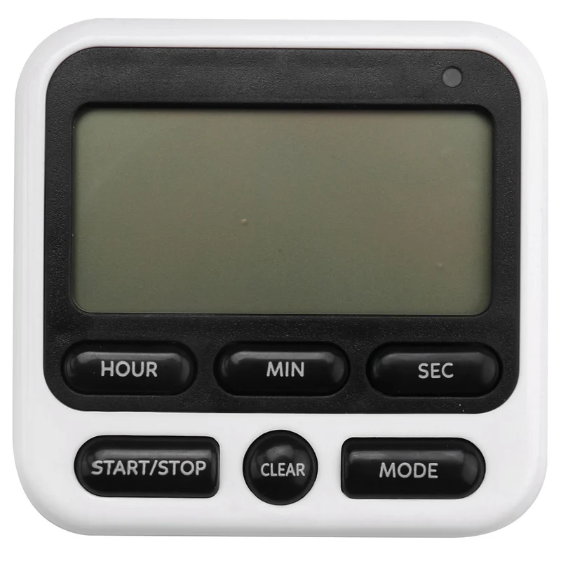 

Kitchen Timer, Magnetic Kitchen Timer, With Adjustable Sound Alarm And Memory Function For Cooking And Studying