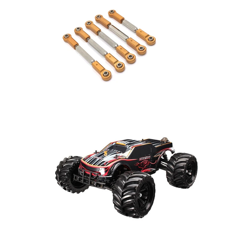 Металлическая рулевая звеньевая тяга 5 шт. модель EA1018 EA1019 для JLB Racing CHEETAH 11101 21101 J3