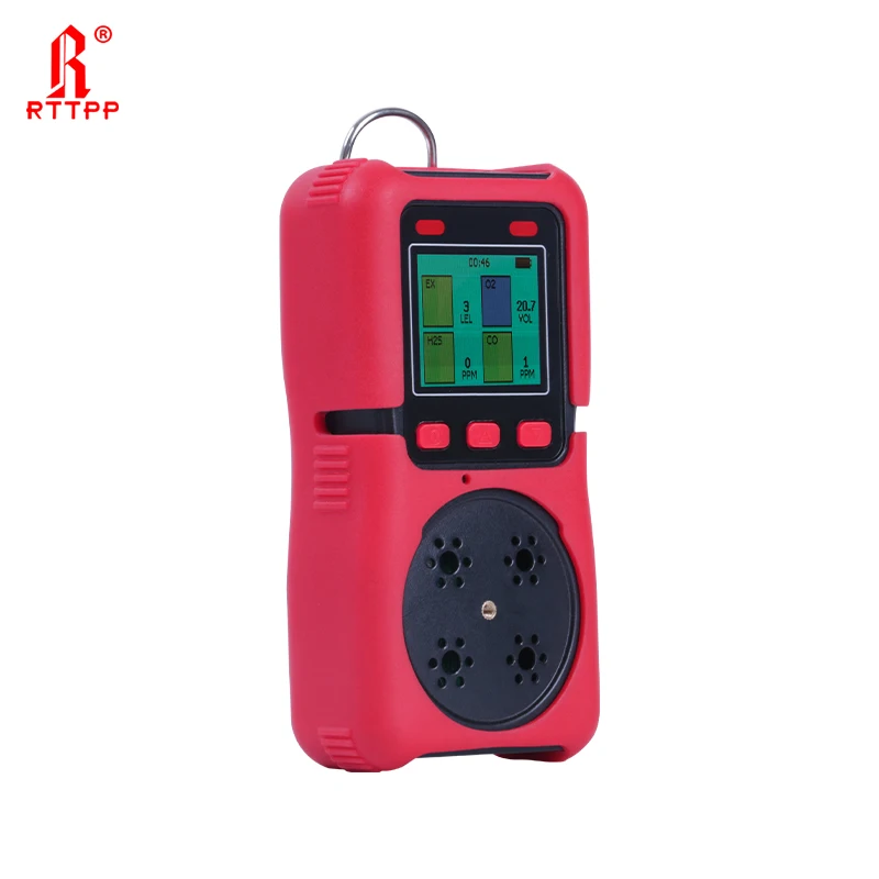 

Multigas 4 in 1 Gas Monitor RTTPP portable 4 in1 gas detector gas analyzer with LCD screen