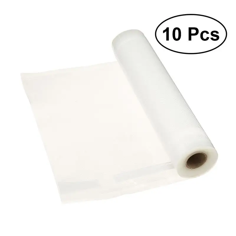 

1 roll of Vacuum Sealer Bag Heavy Duty Clear Meal Saver Bag Embossed Food Bag for Restaurant