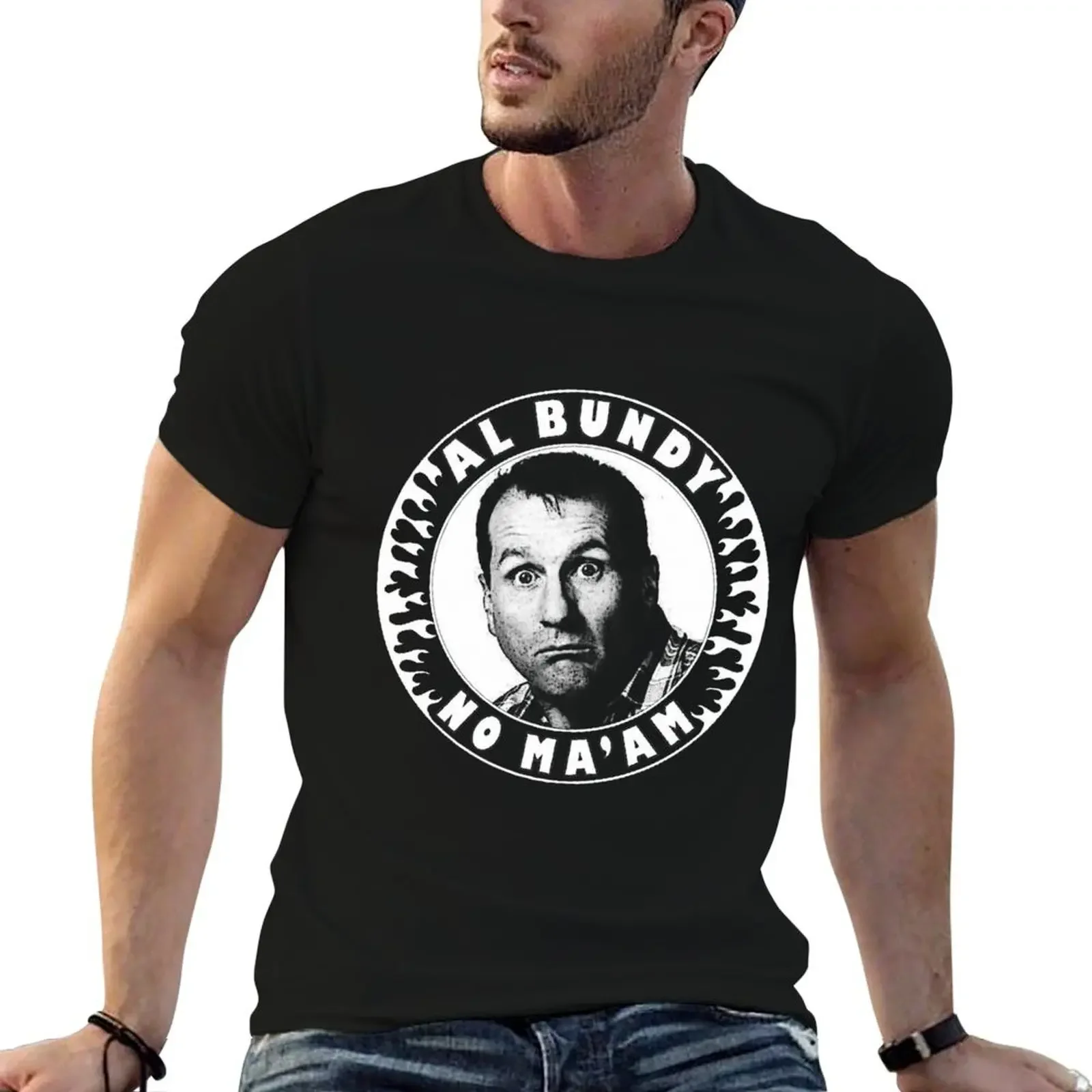 Футболка Al Bundy No Maɺm толстовки с рисунком аниме быстросохнущие футболки для