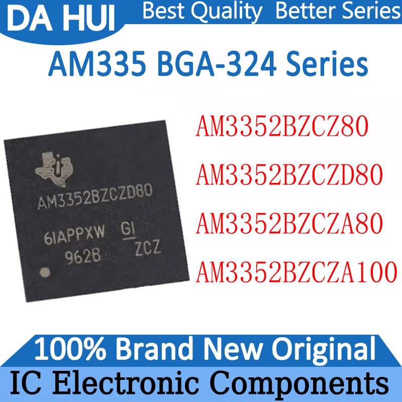 AM3352BZCZ80 AM3352BZCZD80 AM3352BZCZA80 AM3352BZCZA100 AM3352BZCZ AM3352BZCZD AM3352BZCZA AM3352BZCZA AM335 IC MCU Chip BGA324