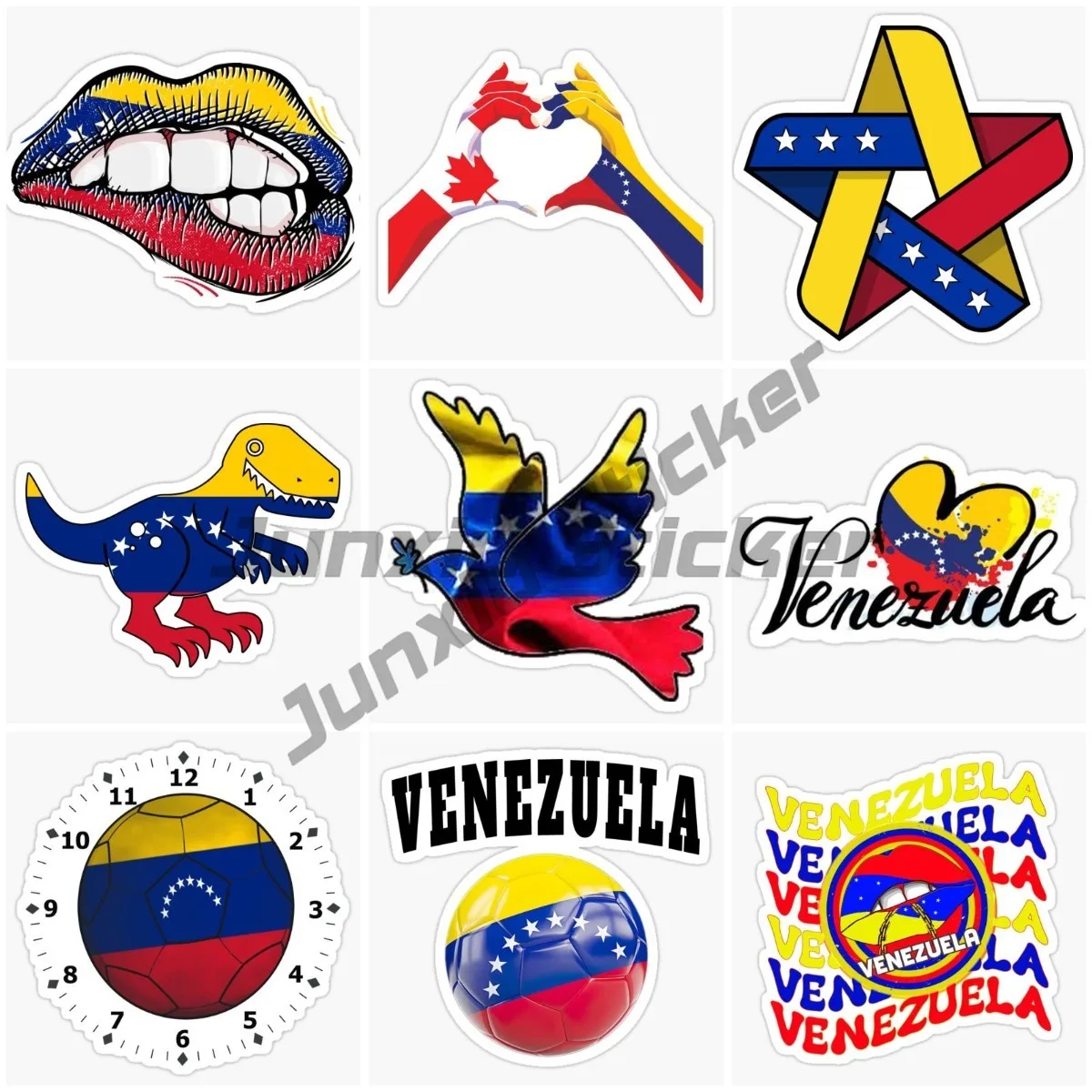 Карта Венесуэлы флаг автомобильная наклейка на окно автомобиля бампер гоночный