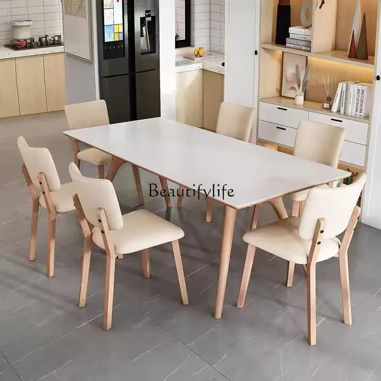 Цельная деревянная стена для маленькой квартиры Современные Простые дужки из