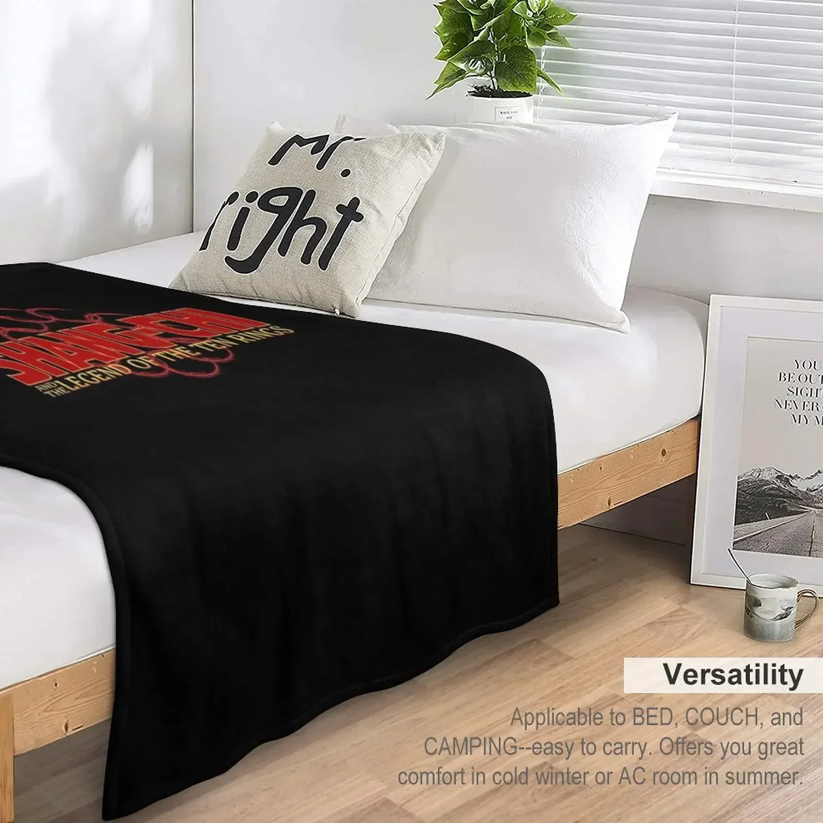 Шан-Чи и легенда десяти колец красивое летнее роскошное одеяло