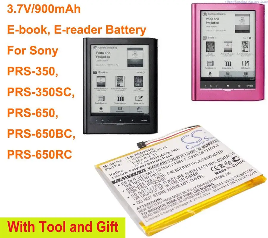 

Электронный ридер OrangeYu 900 мАч, аккумулятор 1-853-016-11, LIS1459MHPC9SY6 для Sony PRS-350, PRS-350SC, PRS-650, PRS-650BC, PRS-650RC,