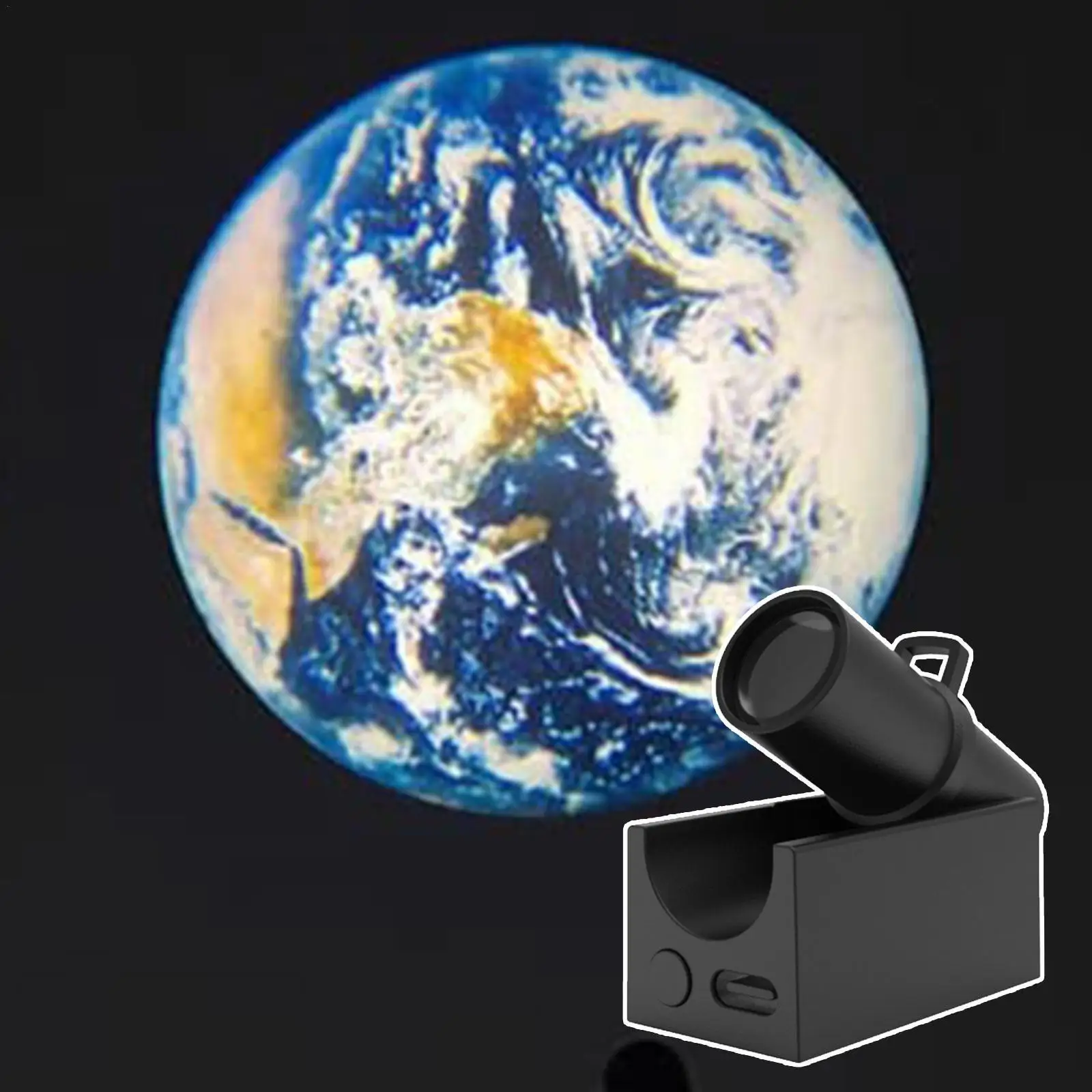

Проекционная лампа земля Луна Звездный проектор планеты фон атмосфера светодиодный ночник для детской спальни настенное украшение O0P6