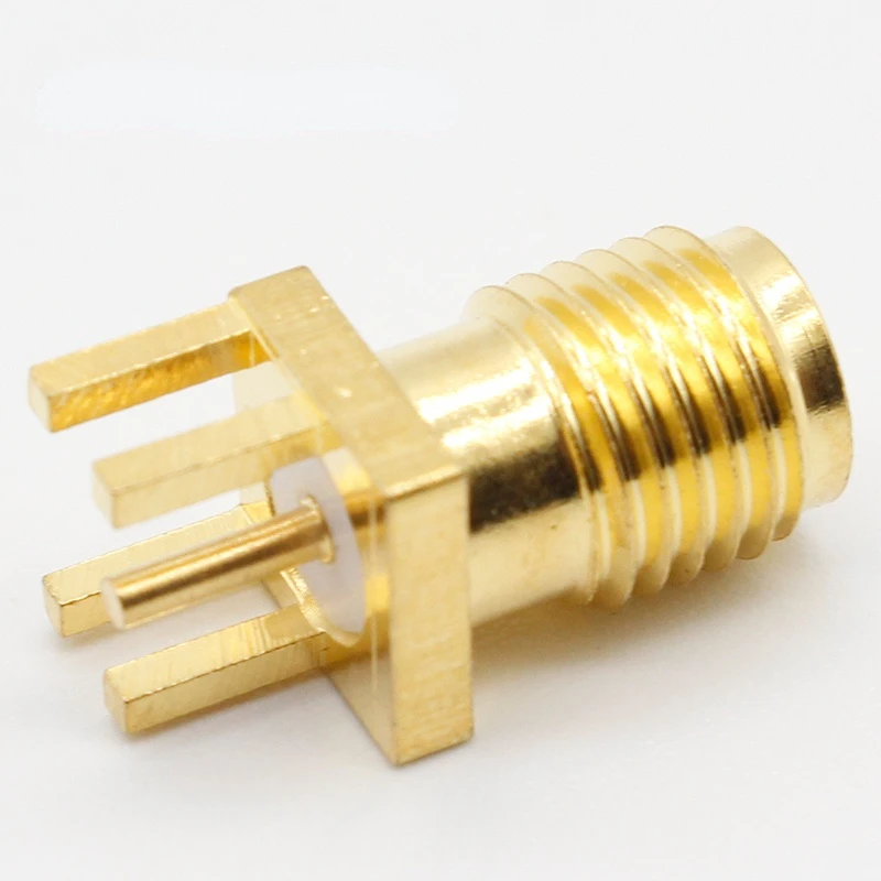 

2020 Hot End Launch PCB Mount SMA Female Plug Straight RF connector Adapter 5pcs