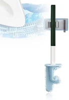bristles toilet brush no dead corner wall hang cleaning brush with holder cactus toilet brush cleaning kit accessories household