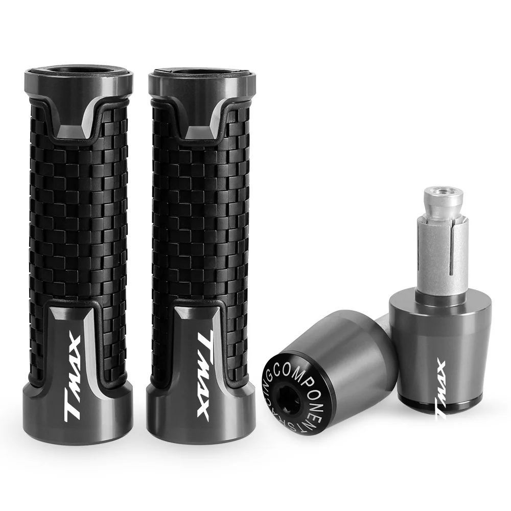 

FOR YAMAHA TMAX 500/530/560 TMAX500 TMAX530 TMAX560 Motorcycle CNC Non-slip Hand Grips Handle Bar Handlebar Grip End Cover Cap