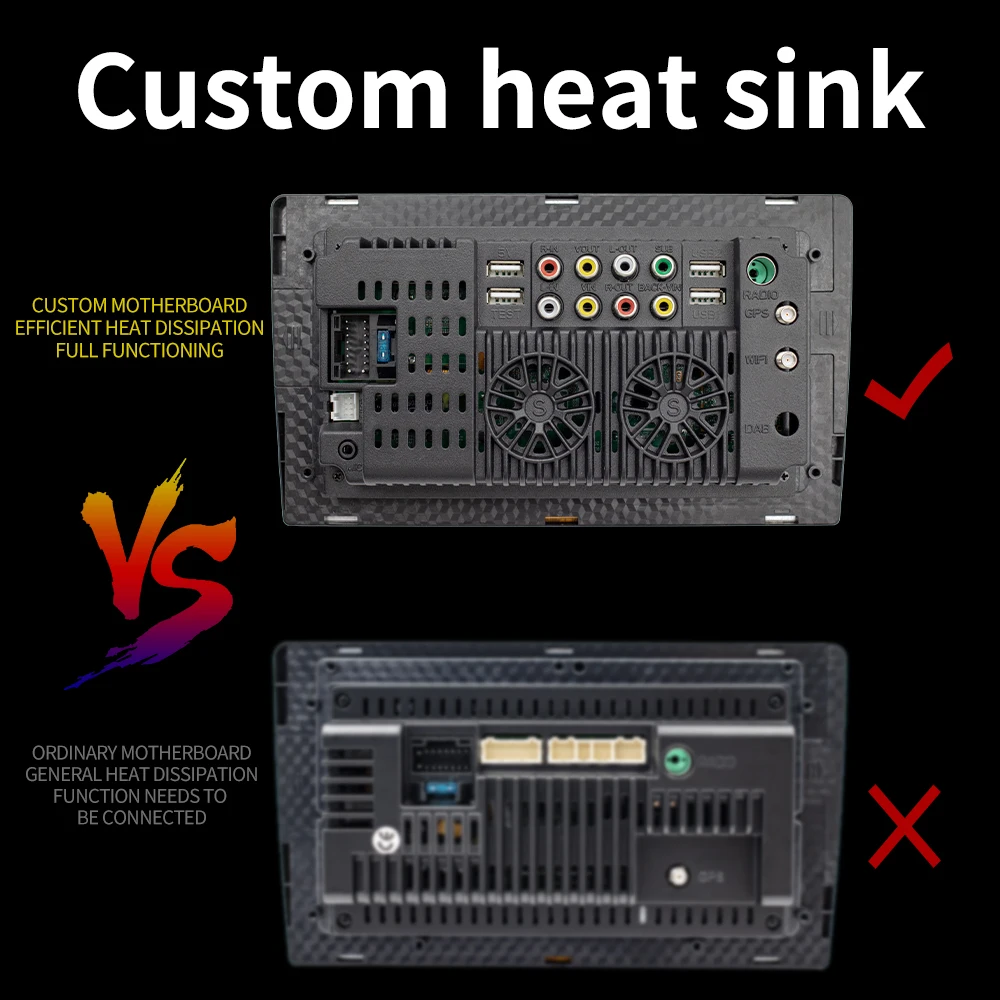 Автомагнитола на Android универсальная мультимедийная система с 7/9/10 &quotэкраном Wi-Fi