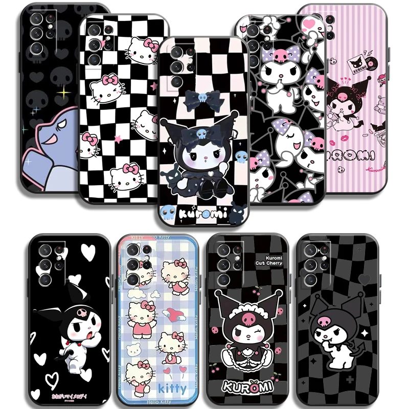 

TAKARA TOMY Hello Kitty Phone Cases For Samsung Galaxy A31 A32 A51 A71 A52 A72 4G 5G A11 A21S A20 A22 4G Cases Carcasa