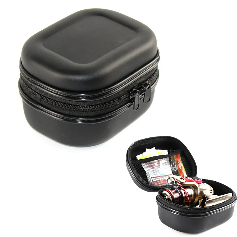 

Водонепроницаемая рыболовная Сумка, Рыболовная катушка, искусственная кожа, жесткая защитная крышка, портативный ударопрочный чехол для р...