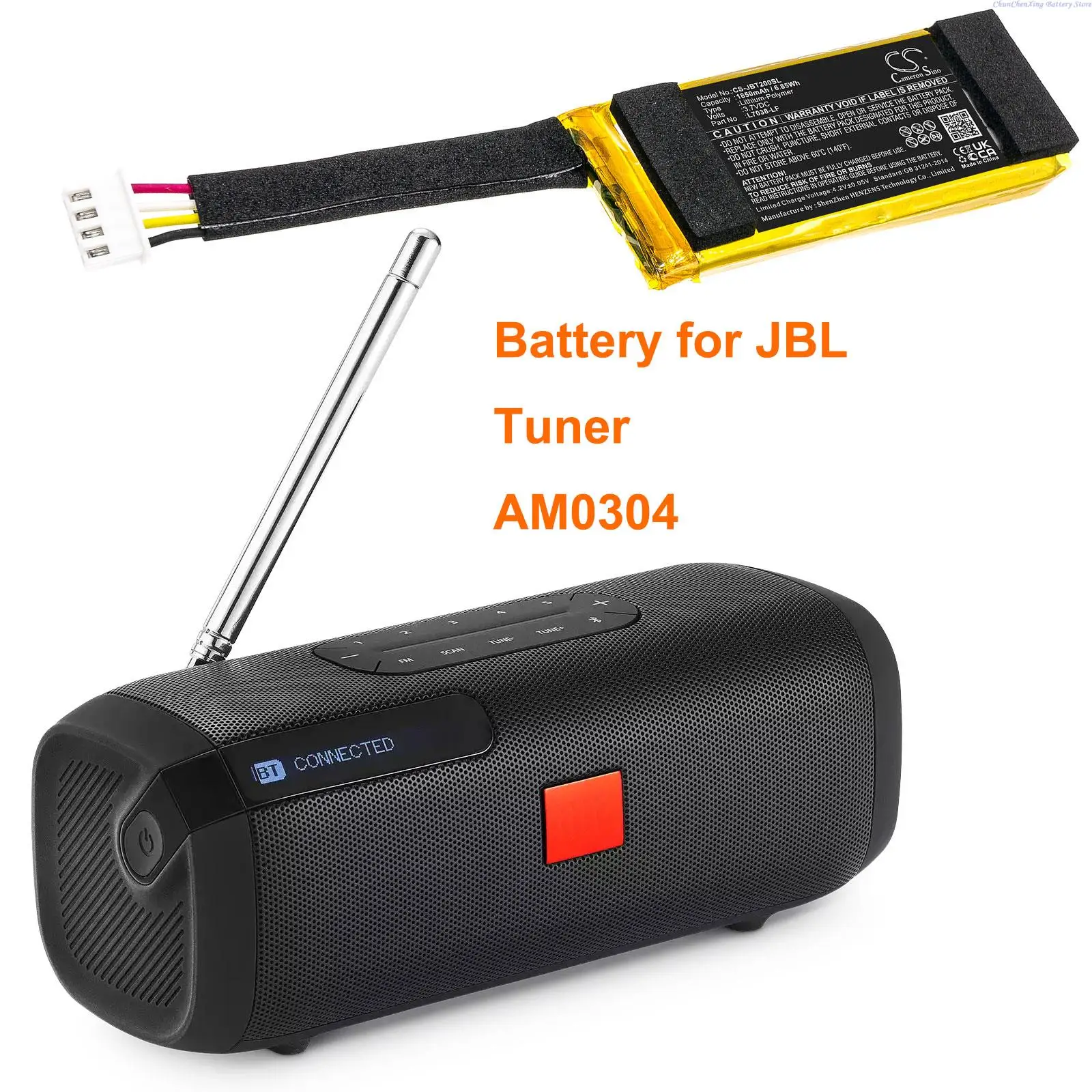 

Аккумулятор для динамика OrangeYu 1850 мАч для JBL тюнера, AM0304
