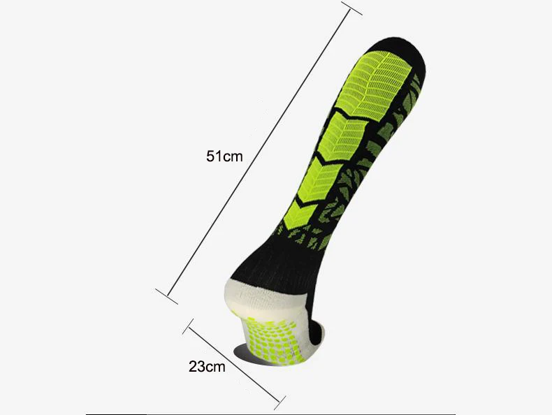 Adult Anti slip Knee Over Football Socks Adult Female Training Sports Socks Thickened Socks