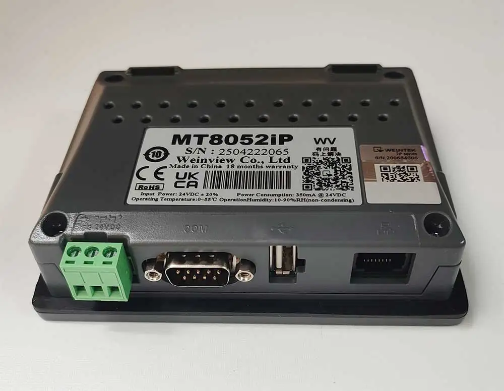 Фото WEINTEK WEINVIEW MT8051iP MT8052iP MT8050IE MT8051iE 4.3-дюймовая панель оператора HMI Codesys №2
