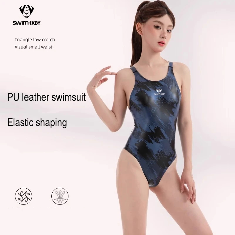 Женский полиуретановый водонепроницаемый Быстросохнущий Спортивный купальник