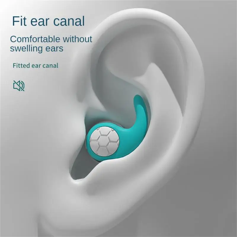 

1Pair 3 Layer Sleeping Ear Plugs Noise Reduction Tapones Oido Ruido Soft Silicone Swimming Earplug Waterproof Surf Earplugs