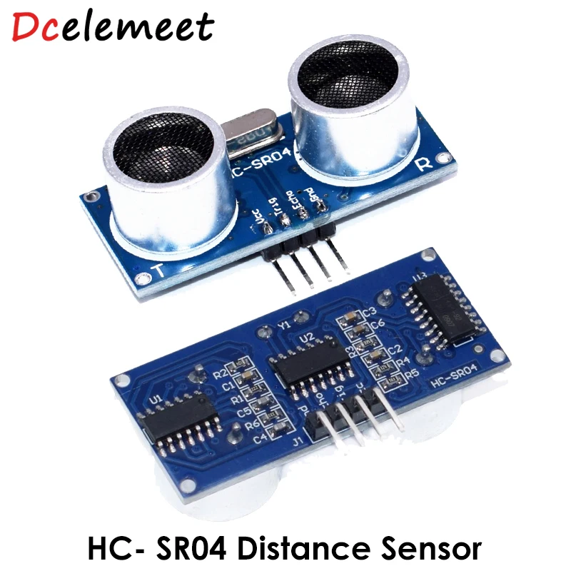 

HC-SR04 HCSR04 Ultrasonic Module World Ultrasonic Wave Detector Ranging Module 4Pin HC-SR04 HC SR04 Distance Measuring Sensor