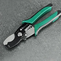 crimping pliers multi function hand tool wire stripper cutter with ergonomic handle professional wire stripping tool for home
