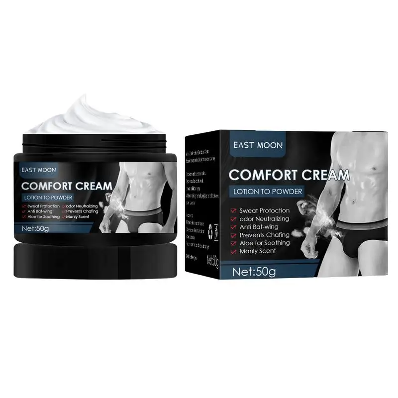 

1,76 унций Натуральный дезодорант для мужчин крем с шариками против отдыха с успокаивающим алоэ вера защищает от запаха и раздражения пота