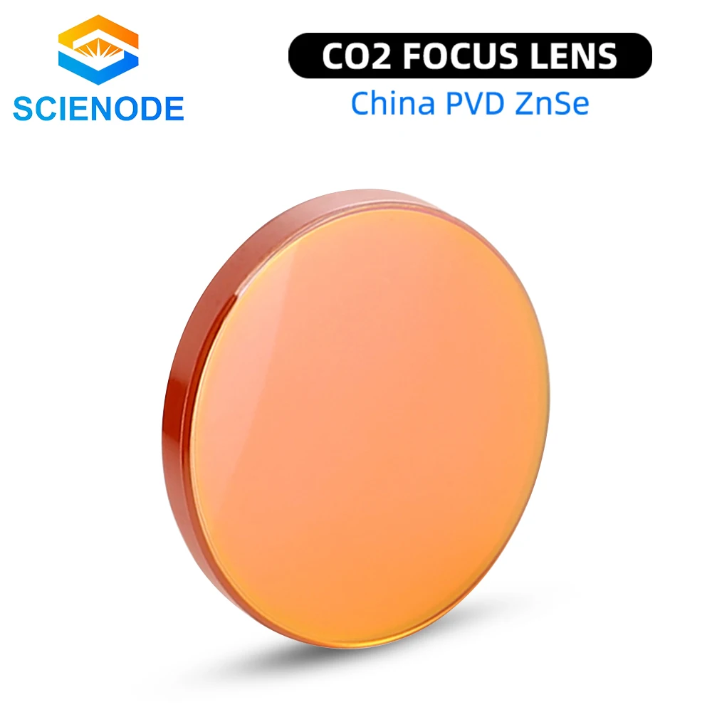 

Фокусная линза Scienode CO2, Китай, PVD ZnSe диаметром 12, 18, 19,05, 20 мм, FL38.1, 50,8, 63,5, 101,6 мм для лазерного гравировального станка CO2