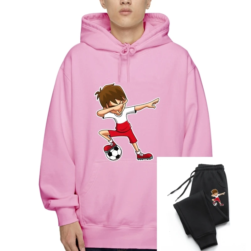 

2020 New Fashion Low Price Fleece Men Pullover Dabbing Soccerer Boy Jersey Sweatshirt, Poland Flag Warmted Outerwearss
