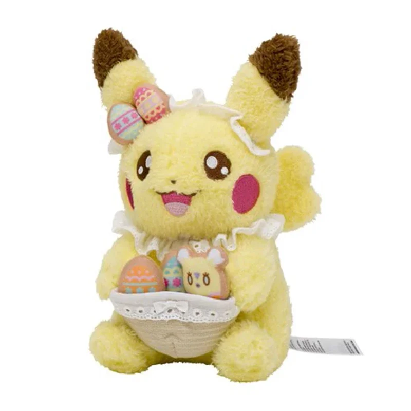 Плюшевая игрушка в виде покемона из серии Пасхи Пикачу скорбанни Pawmi плюшевая