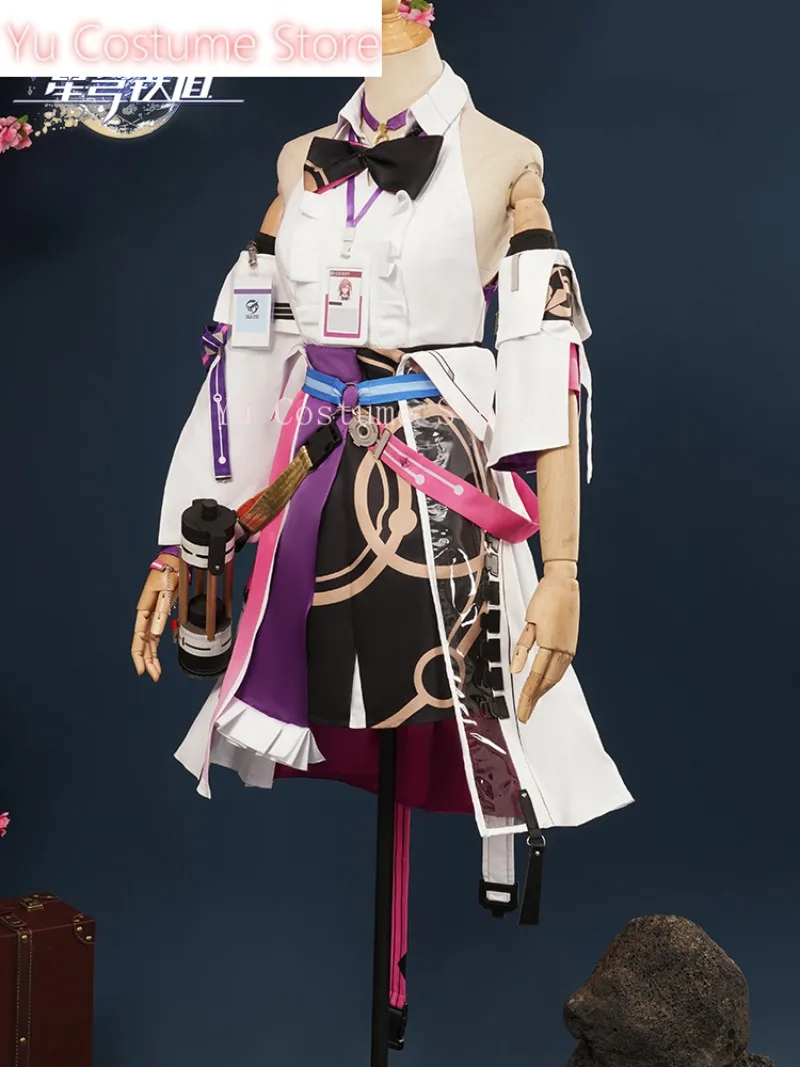Аниме Honkai: Star Rail Asta игровой костюм элегантное милое платье косплей Хэллоуин