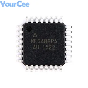 Original ATMEGA88PA-AU TQFP-32 Chip 8-bit Microcontroller