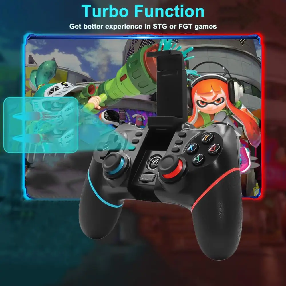 

Lag-free Gaming Joystick Professional Portable Play Game Controller Plastics bluetooth-compatible Gamepad For Ps3/4 For Switch