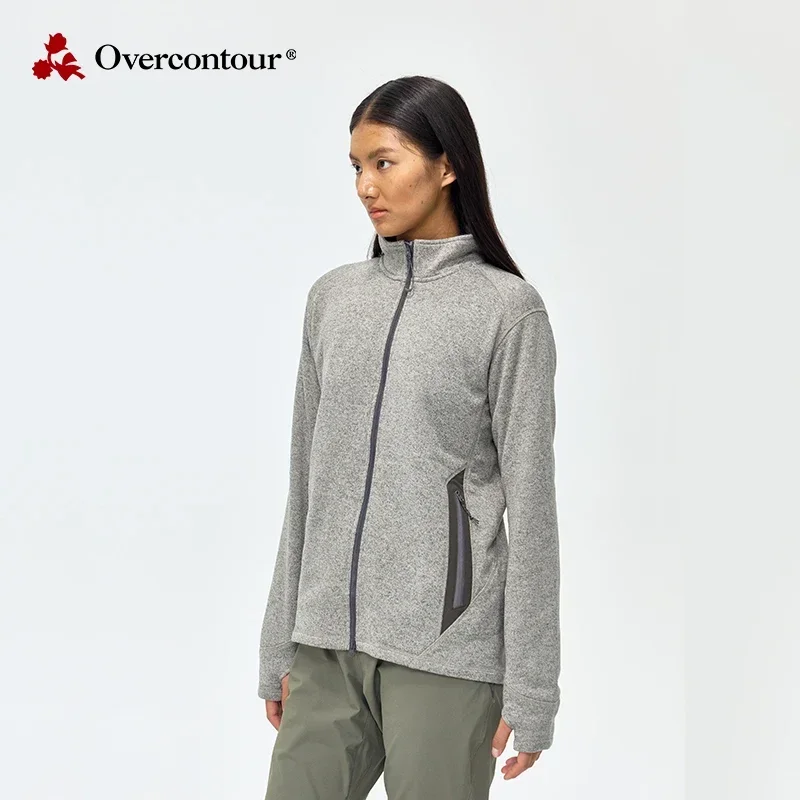 Overcontour X Ailaisen TianShan осень-зима для спорта на открытом воздухе теплая ветрозащитная
