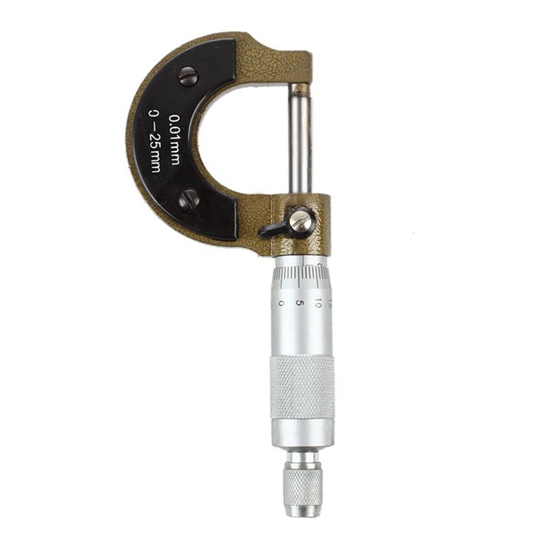 

10х машинки 0-25 мм измерительный толщиномер микрометрический винт