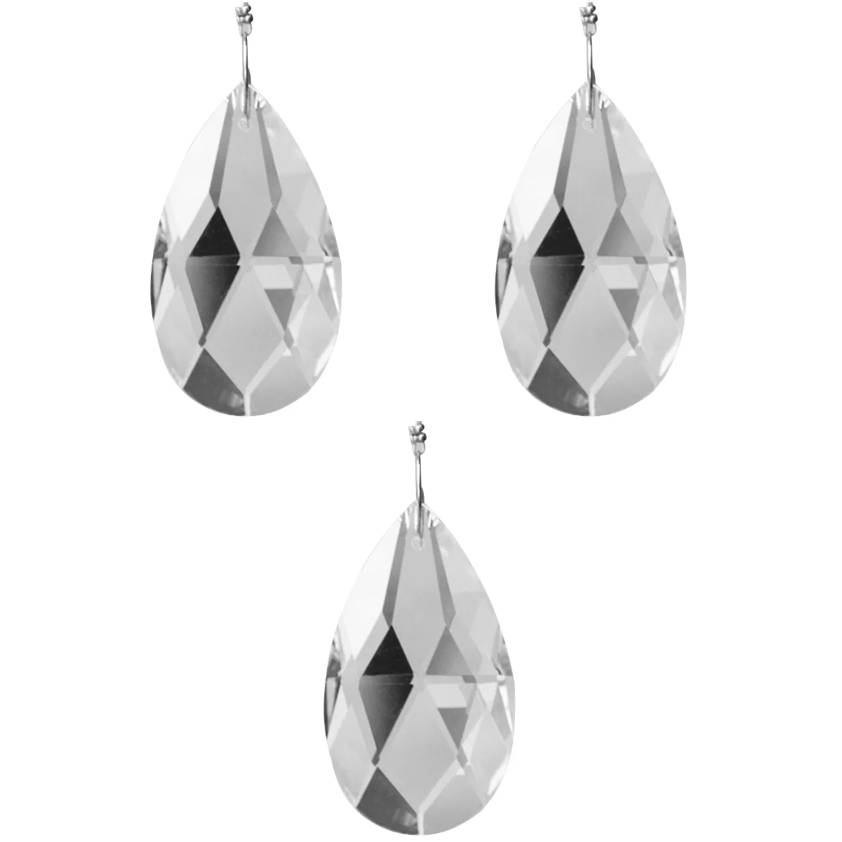 

6 pcs 38mm Chandelier Crystal Pendant for Ceiling Lamp Decoration Curtain