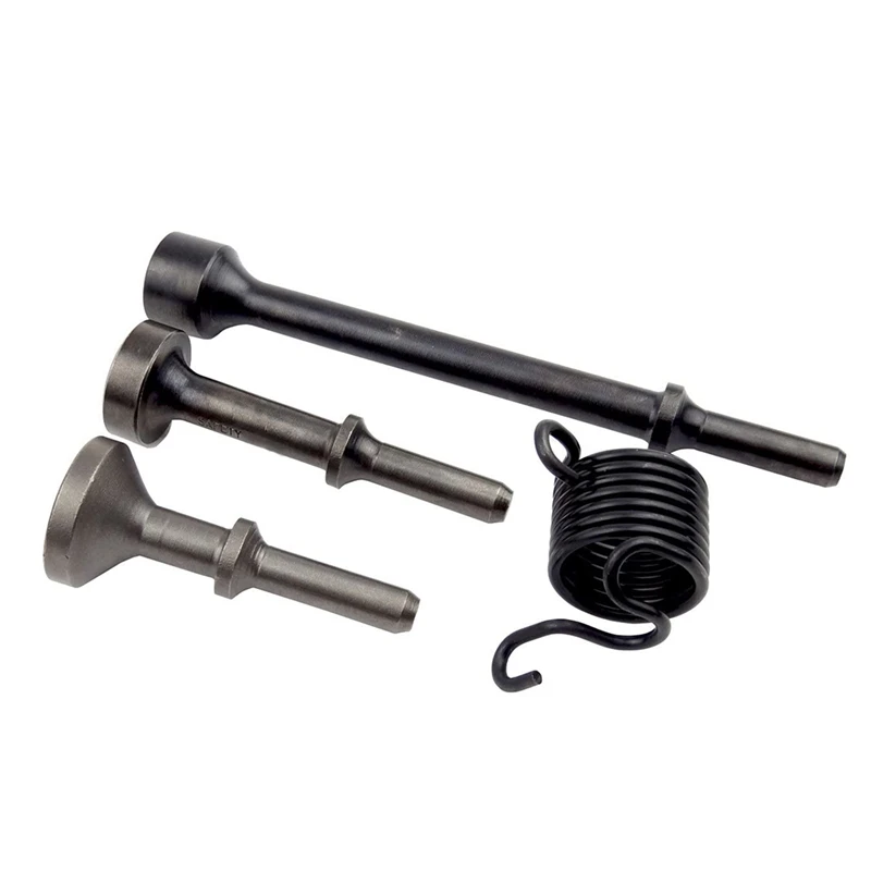 

3Pcs Set Of Smoothing Pneumatic Air Hammer Bits Long Bit Tool &1 X Spring Tire Repair