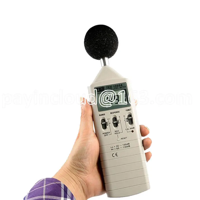 

Portable TES-1350A Noise Meter Noise Meter in Occupational Health Places Individual Noise Meter