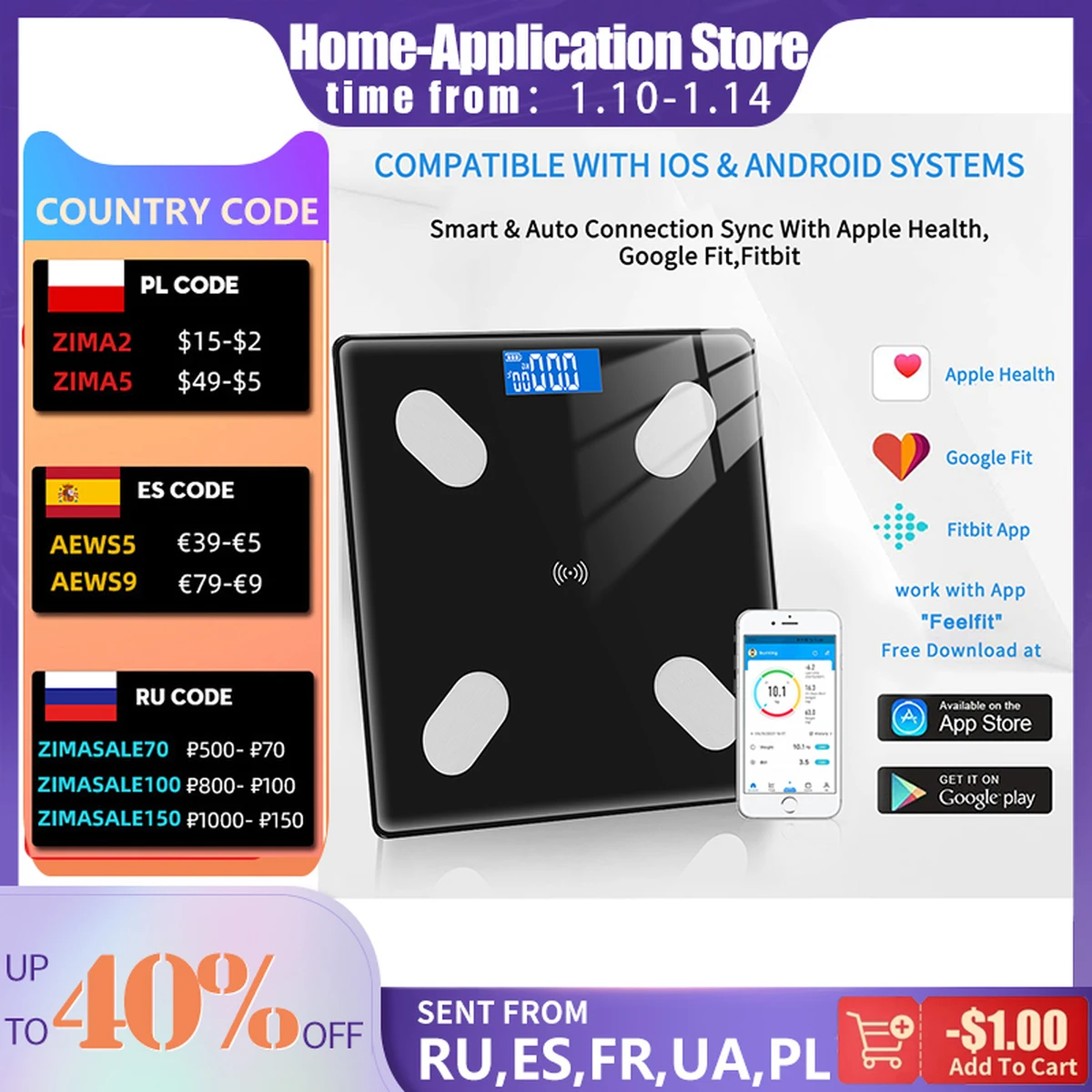 

Weight Scale Bluetooth Body Fat BMI Smart 2021Electronic LED Hot Sale Bathroom Healthy Can Be Connected To Mobile Phone Analyzer