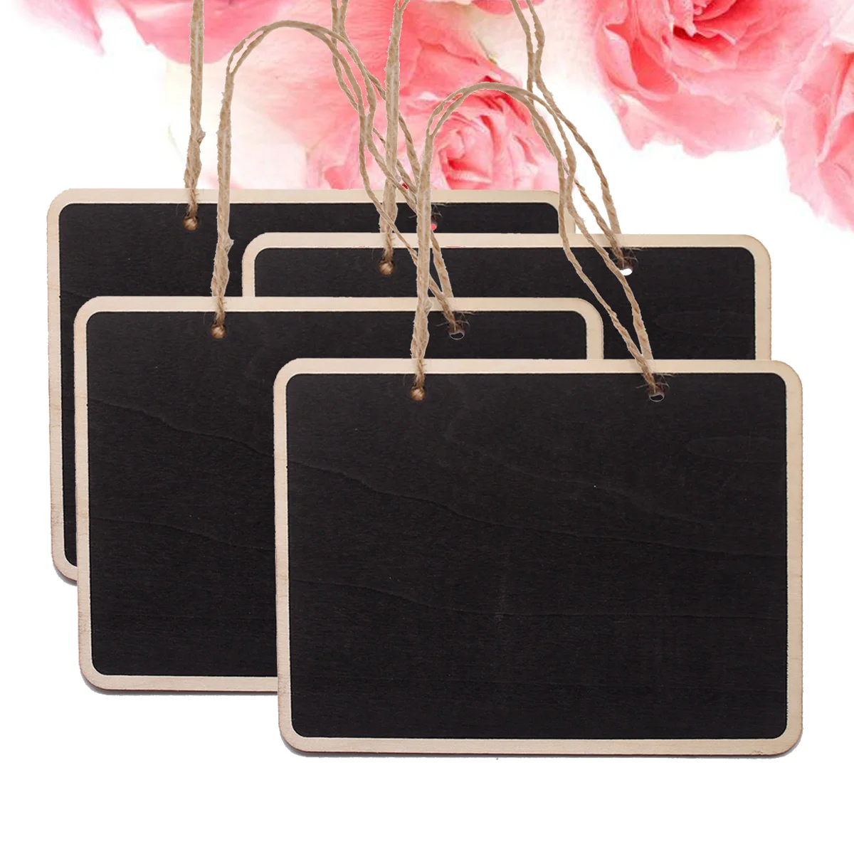 

Меловая доска, мини-подвесные знаки, маленькие Меловые доски, метки, доски, этикетки, памятки, двусторонние свадьбы, деревянный мел