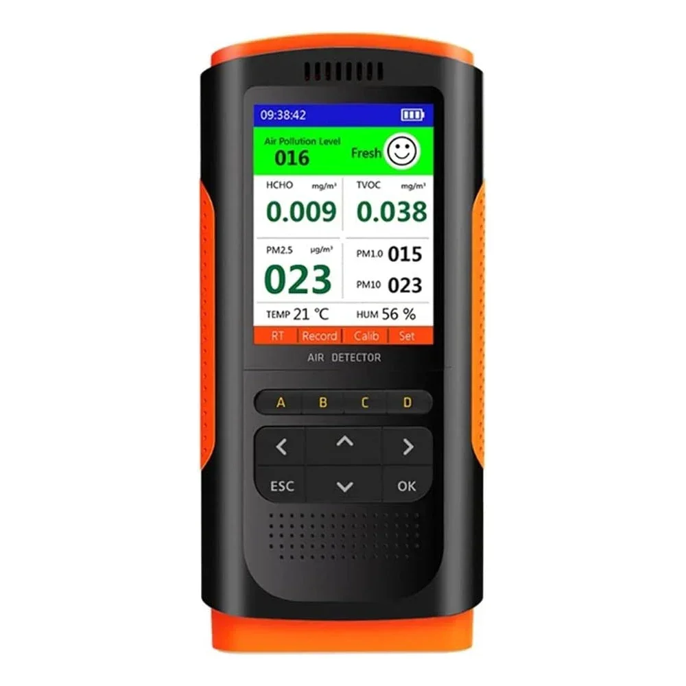

Meter Monitor Portable Meter Humidity Micro Formaldehyde Detector Digital Air Sensor Pollution Tester Digital Dust Quality