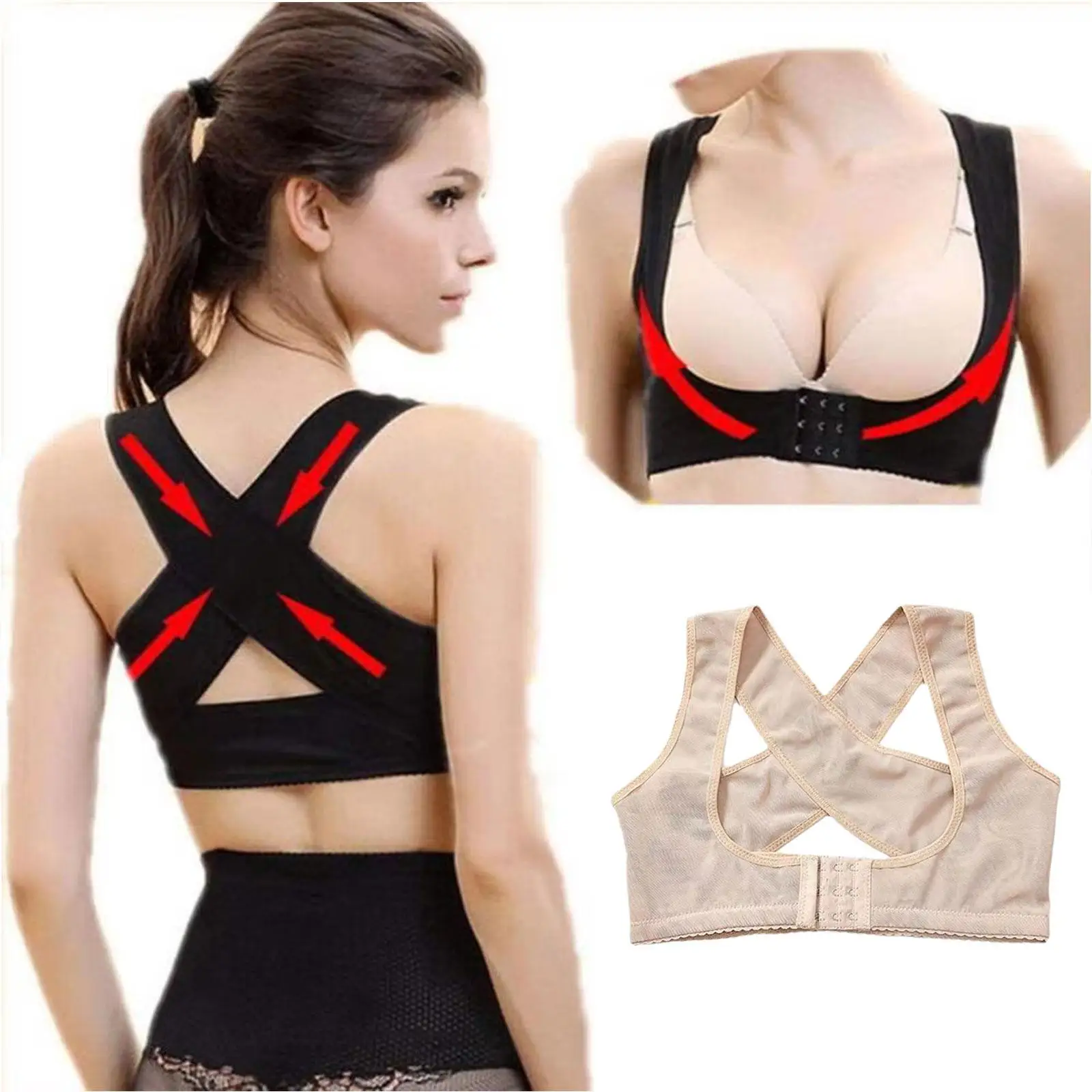 

Ортопедический Корректор осанки для взрослых и детей, спортивный удерживающий корсет, коррекция осанки на плечах, 1 шт.