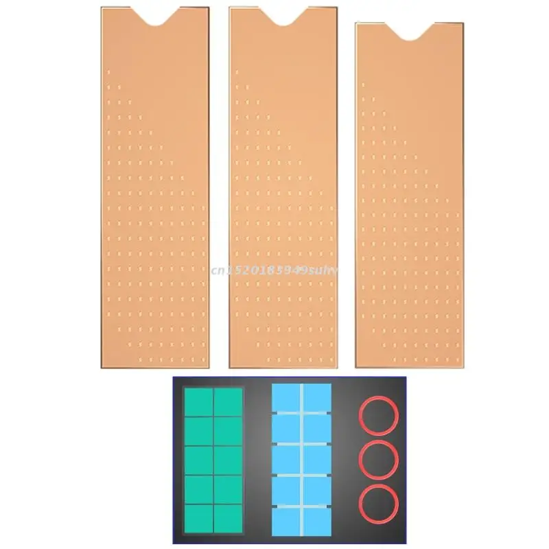 

M.2 NGFF твердотельный радиатор с жестким диском ультра тонкий радиатор из чистой меди для M2 NVME NGFF 2280 PCIE SSD 67x18мм